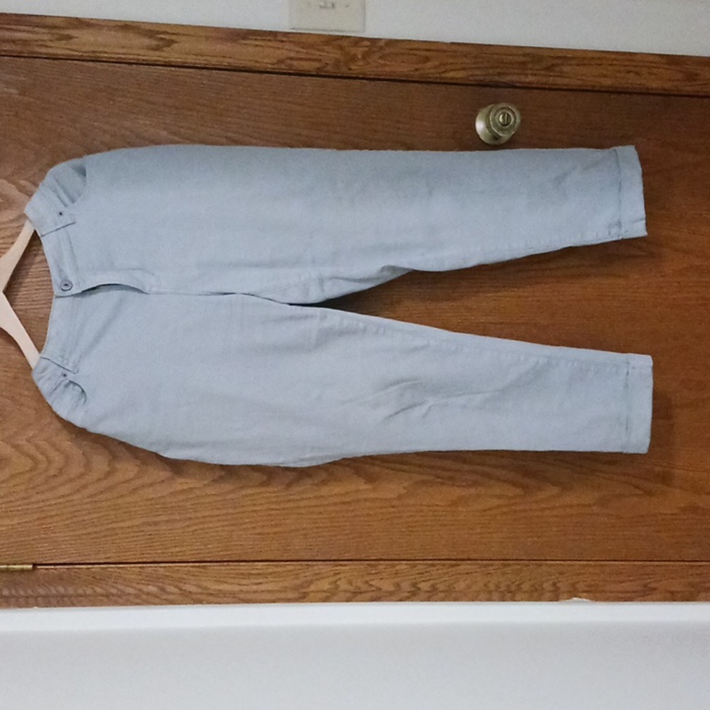 Light Gray Casual Pants